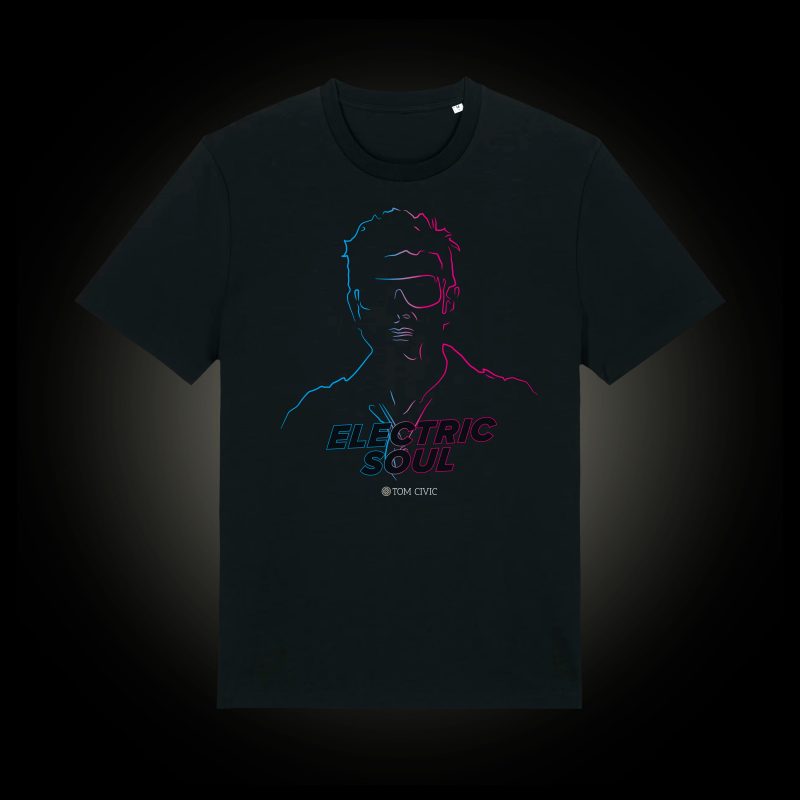 Tom Civic T-Shirt "Electric Soul" - black